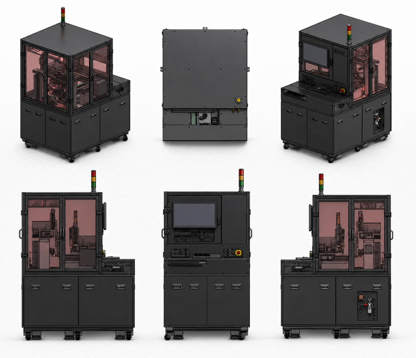 3D render of universal PA and AA platform